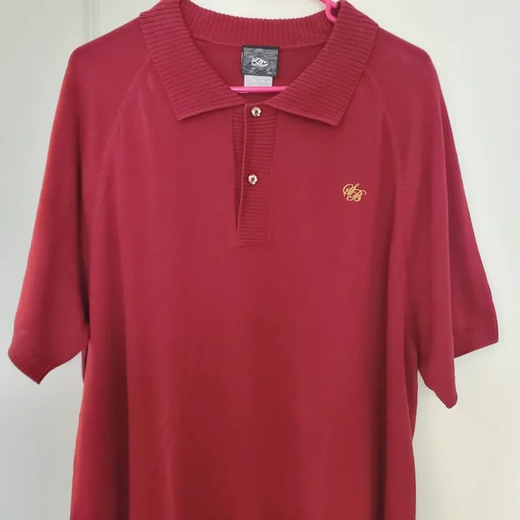 NWOT Nike SB skateboarding goodfellas mafia pack maroon polo collared shirt XL